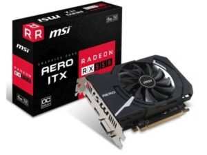 MSI AMD Radeon RX 550 AERO ITX 4G OC GDDR5 Graphics Card