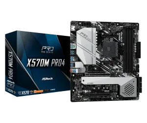 Asrock X570M Pro4 Micro ATX AMD Motherboard
