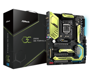 ASRock Z590 OC FORMULA LGA 1200 Intel Z590 SATA 6Gb/s Extended ATX Intel Motherboard