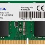 ADATA 8GB (8GBx1) DDR4 320MHz SO-DIMM Laptop Memory AD4S32008G22-BGN
