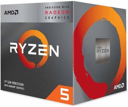 AMD Ryzen 5 3400G 3rd Generation Processor AMD Ryzen 5 3400G 3rd Generation Processor