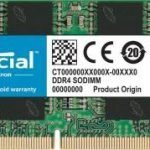 Crucial 16GB 2666MHz DDR4 SODIMM 260 Pin Laptop Memory CB16G82666