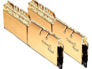 G.Skill Trident Z Royal Gold 32 GB (2 x 16GB) 3200 MHz DDR4 Memory F4-3200C14D-32GTRG