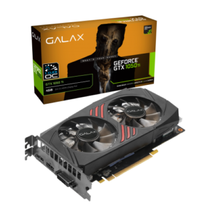 GALAX GeForce GTX 1050 Ti (1-Click OC) 4GB DDR5 128-bit DDR5 Graphic Card 50IQH8DSQ31C