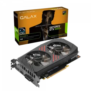 GALAX GeForce GTX 1050 Ti (1-Click OC) 4GB DDR5 128-bit DDR5 Graphic Card 50IQH8DSQ31C