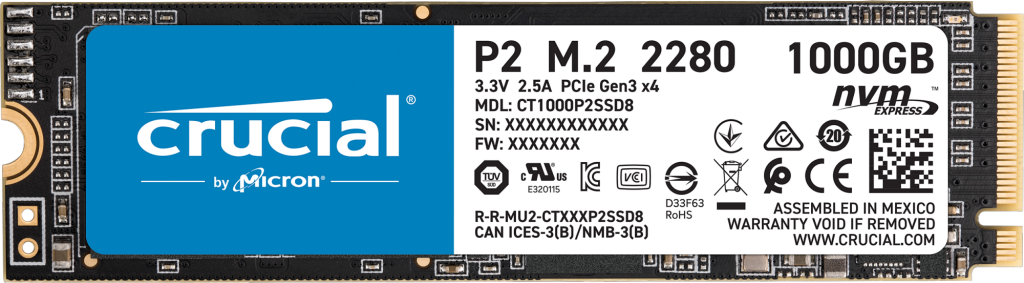 Crucial MX500 2.5‰Û_ 2TB SATA III 3D SSD CT2000MX500SSD1