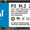 Crucial 1TB MX500 M.2 SATA III 3D NAND Internal SSD CT1000MX500SSD4