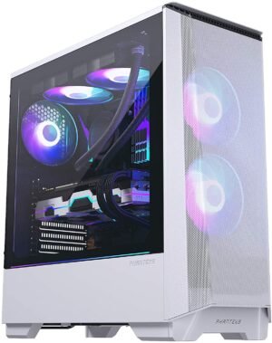 Phanteks ECLIPSE P360A DRGB (E-ATX) Mid Tower Cabinet With Tempered Glass Side Panel (White) PH-EC360ATG_DWT01