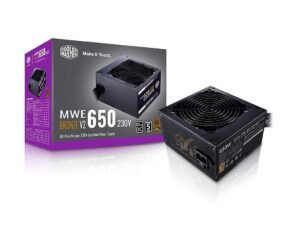 Cooler Master MWE 650 V2 80 Plus Bronze Certified 230V SMPS MPE-6501-ACABW-B