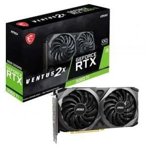 MSI Nvidia GeForce RTX 3060 Ti Ventus 2X 8GB OCV1 LHR GDDR6 Graphics Card