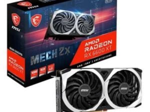MSI Radeon RX 6600 XT Mech 2X 8GB OC GDDR6 Graphics Card