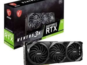 MSI Nvidia GeForce RTX 3070 Ti Ventus 3X 8GB OC GDDR6X Graphics Card