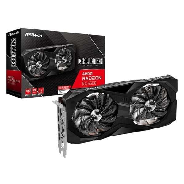 ASRock AMD Radeon RX 6700 XT Challenger D 12GB OC 192-Bit GDDR6 Graphics Card