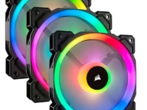 Corsair LL120 RGB PWM Cabinet Fan with Lighting Node Pro | Tripple Pack