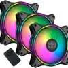 Cooler Master MasterFan MF120 Halo 3 in 1 ARGB Cabinet Fan