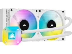 Corsair iCUE H100i Elite Capellix RGB Liquid CPU Cooler White