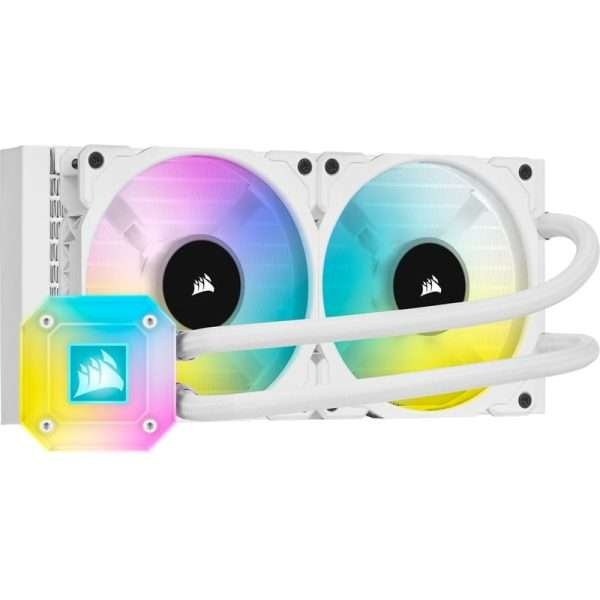 Corsair H100 RGB All in one 240MM CPU Liquid Cooler (Black) CW-9060053-WW