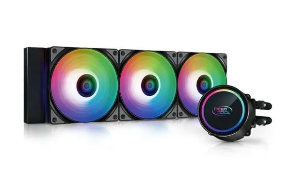 Deepcool GAMERSTORM CASTLE 360EX White RGB All in one 360MM CPU Liquid Cooler DP-GS-H12W-CSL360EXWH