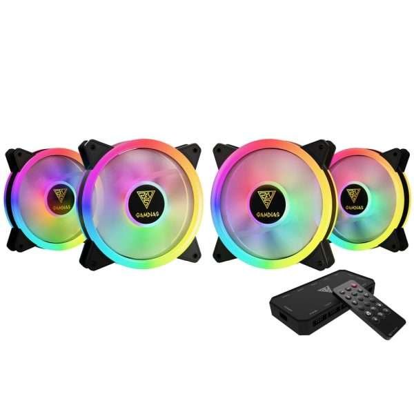 Antec Prizm 120 ARGB 3+2+C RGB Cabinet Fan (Triple Pack)