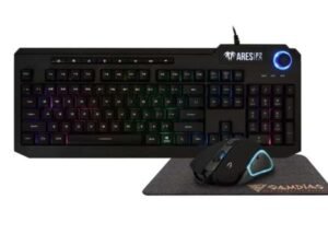 Gamdias Ares P2 RGB 3-in-1 Wired Gaming Keyboard and Mouse Combo with Mouse Pad