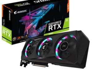 Gigabyte Aorus Nvidia RTX 3060 Elite 12GB GDDR6 Graphics Card (rev. 1.0) Gigabyte Aorus Nvidia RTX 3060 Elite 12GB GDDR6 Graphics Card (rev. 1.0)