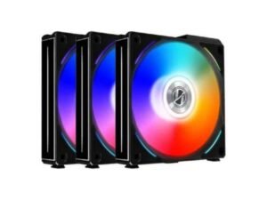 Lian Li UNI Fan AL120 Black | ARGB Case Fan Triple Pack