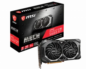 MSI Radeon RX 5600 XT Mech OC 6GB Graphics Card