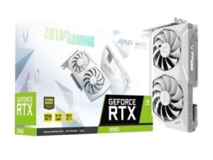 Zotac Gaming Nvidia GeForce RTX 3060 AMP White Edition 12GB GDDR6 Graphics Card