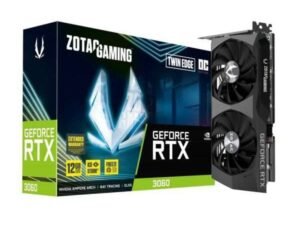 Zotac Gaming Nvidia GeForce RTX 3060 Twin Edge OC 12GB GDDR6 Graphics Card