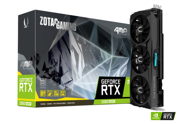 Zotac Gaming Nvidia GeForce RTX 3060 Ti AMP White Edition 8GB GDDR6 Graphics Card LHR (ZT-A30610F-10PLHR)