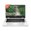 HP Chromebook Celeron Dual Core – (4 GB/64 GB EMMC Storage/Chrome OS) 14a-ca0506TU Thin and Light Laptop  (14 Inch, Mineral Silver, 1.49 Kg)