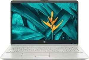 HP Core i5 12th Gen – (8 GB/512 GB SSD/Windows 11 Home) 15s- fq5010TU Thin and Light Laptop  (15.6 Inch, Natural Silver, 1.69 kg, With MS Office)