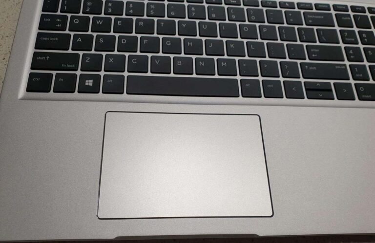 Enable the touchpad on your laptop via the control panel